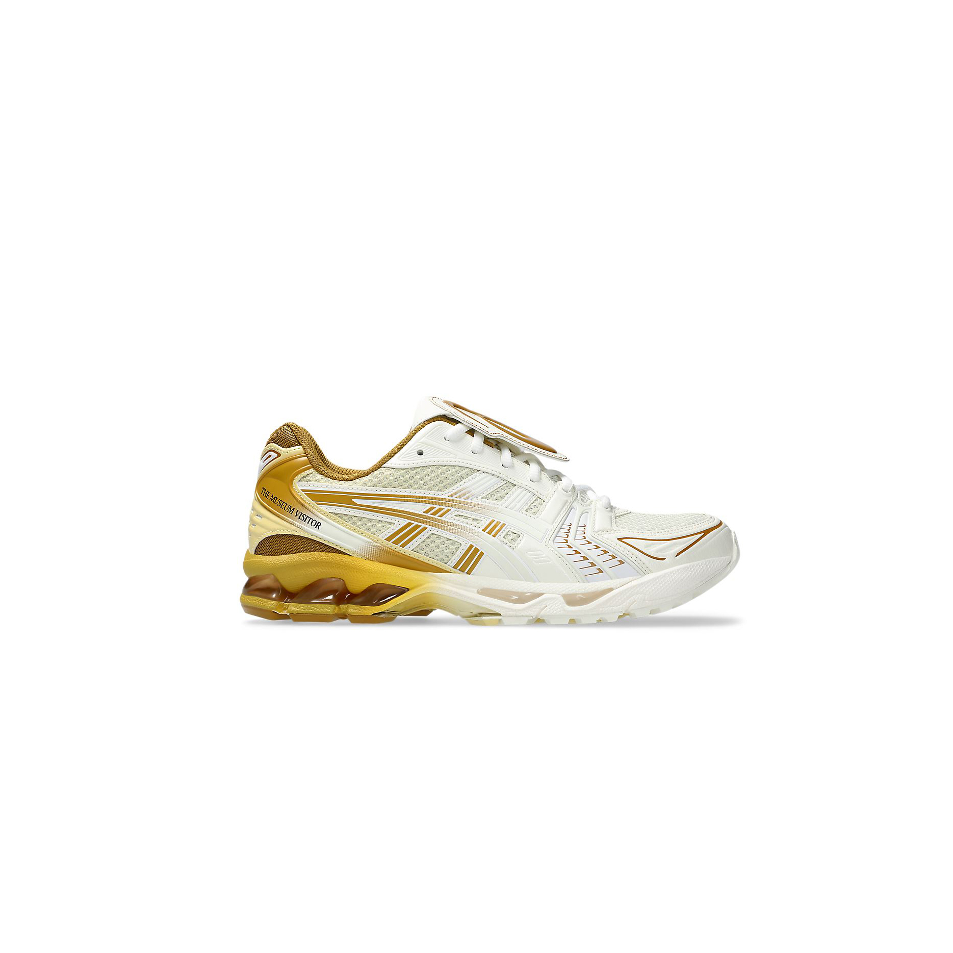 -(C7b)-ASICS GEL-KAYANO 14 X THE MUSIUM VISITOR "CREAM YELLOW" 運動鞋 聯名 白金漸層-1203A528 100