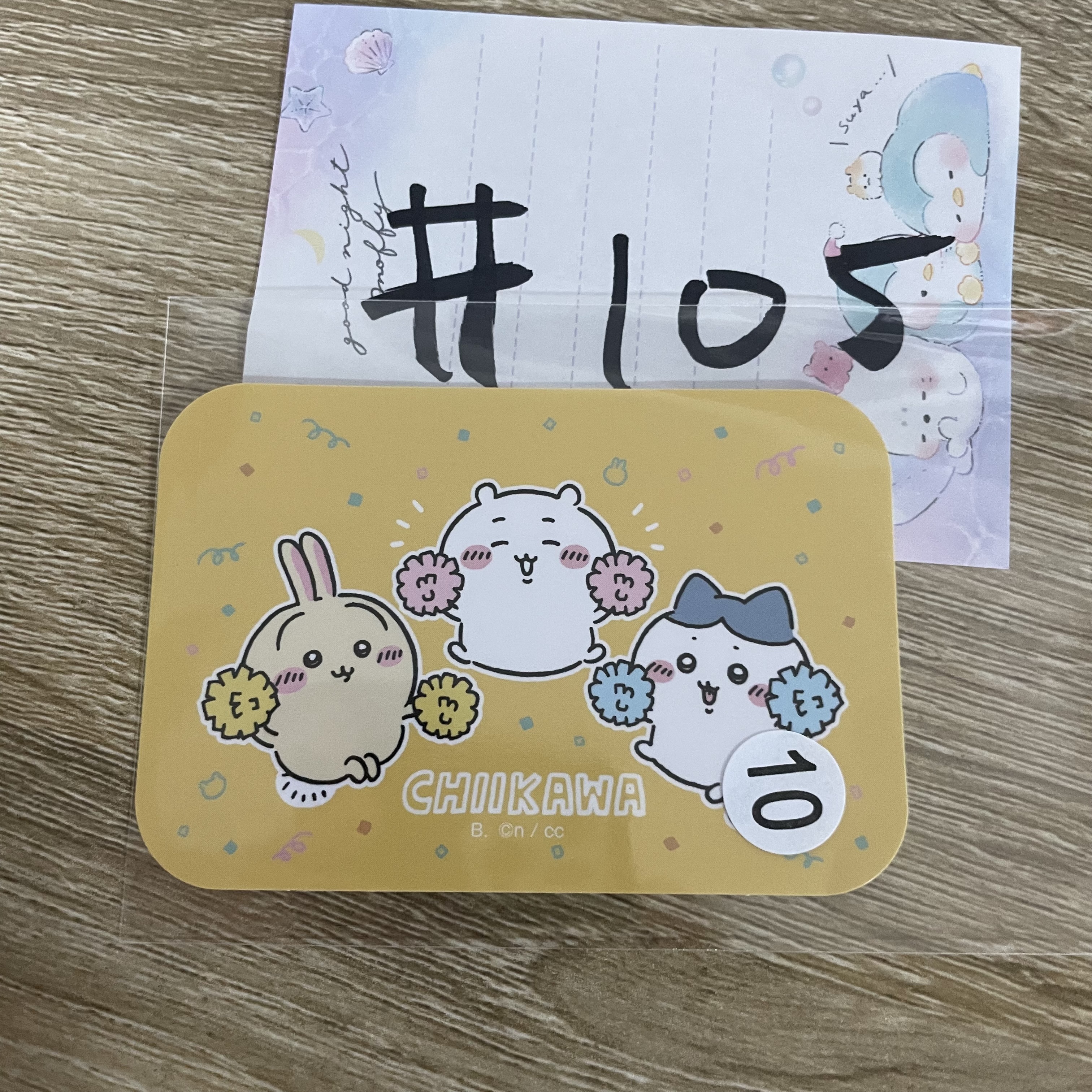 CHIIKAWA  貼紙#105