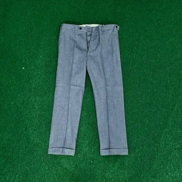 VISVIM HIGH-WATER SLACKS (PREMIUM WOOL) - BLUE SIZE 2 IN STOCK NOW (現貨發售中)