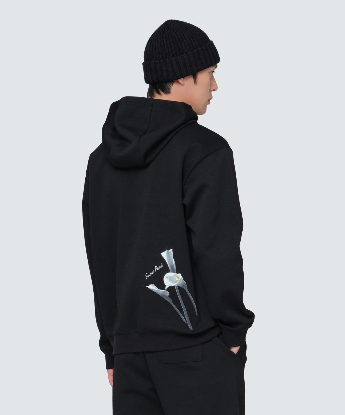 【代購】Snow Peak 雪諾必克 Calla Graphic  連帽 長袖 帽T S24FMFHD34BK