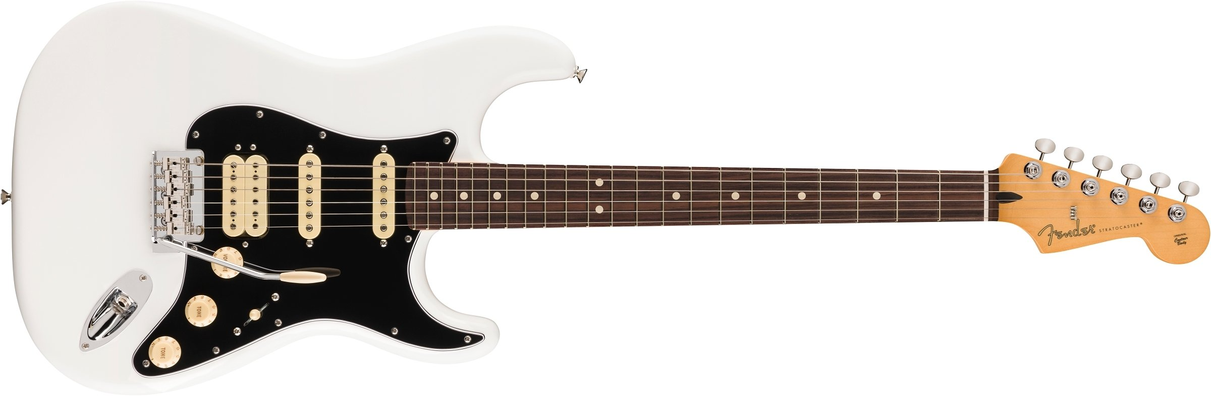 Fender Fender Mexico 電吉他 Player II Stratocaster HSS RW 玫瑰木指板 Polar White 白色 — 三峽吉他 / Bass｜YA! 玩音樂