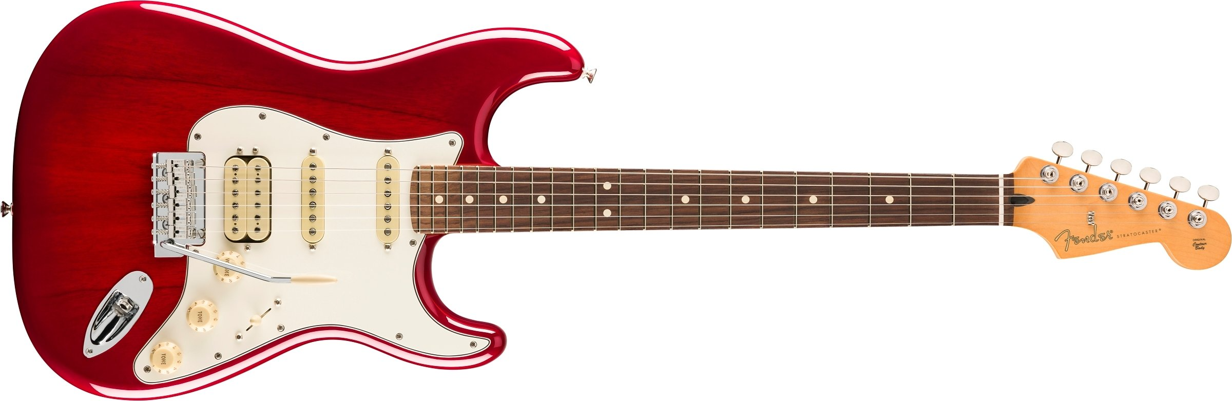 Fender Fender Mexico 電吉他 Player II Stratocaster HSS RW 玫瑰木指板 Transparent Cherry Burst 櫻桃紅 — 三峽吉他 / Bass｜YA! 玩音樂