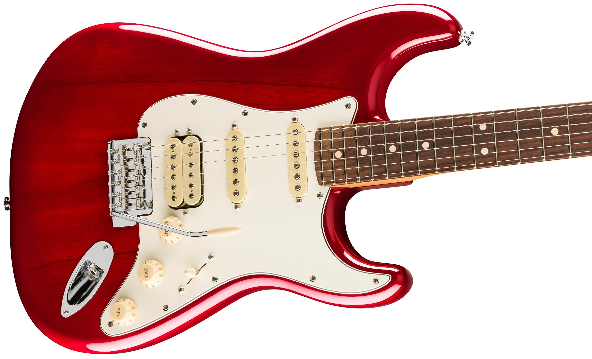 Fender Fender Mexico 電吉他 Player II Stratocaster HSS RW 玫瑰木指板 Transparent Cherry Burst 櫻桃紅 第 2 張圖片｜三峽吉他 / Bass