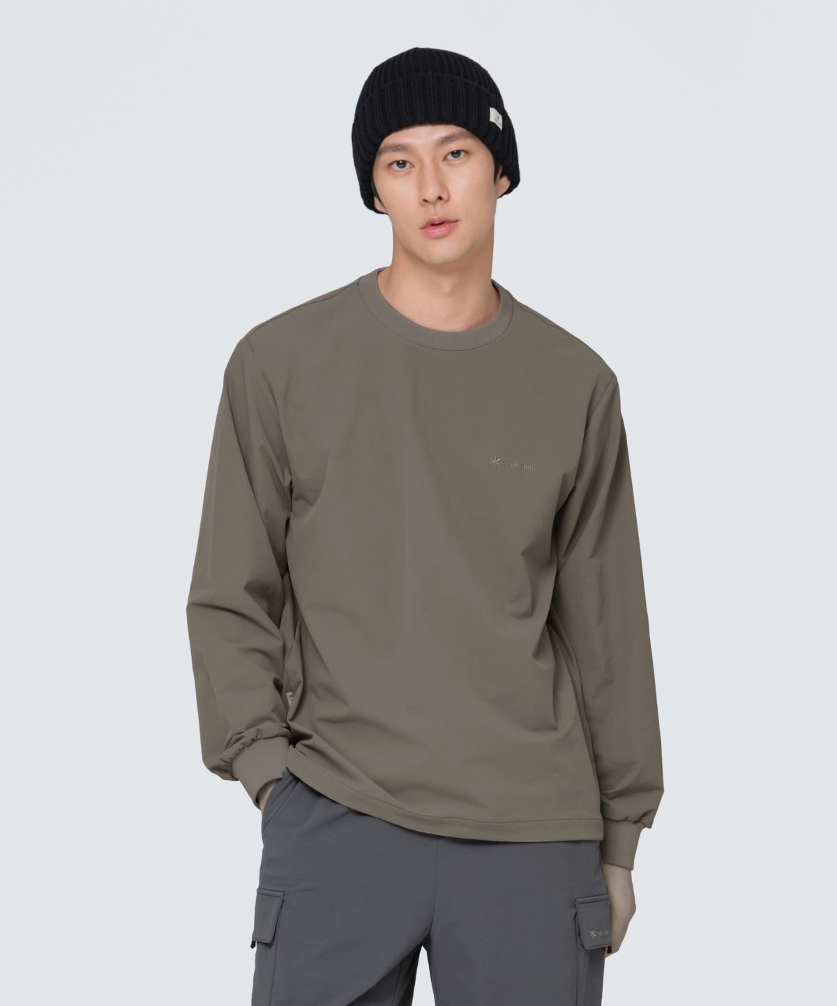 【代購】Snow Peak 雪諾必克 Lago 尼龍 防潑水 長袖 衛衣 S24FUTHT32