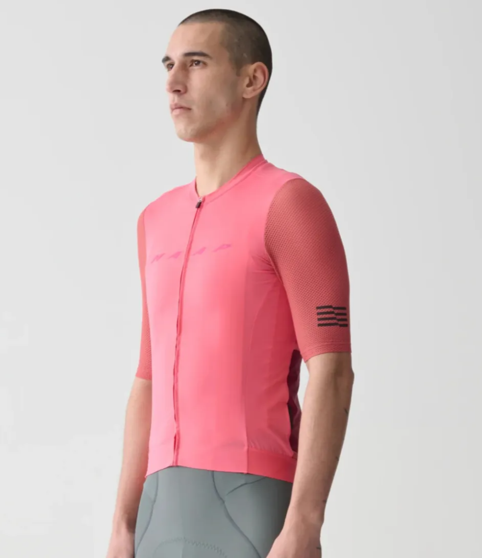 零碼【MAAP】Evade Pro Base Jersey 2.0 男短車衣 / Epic Pink 桃粉