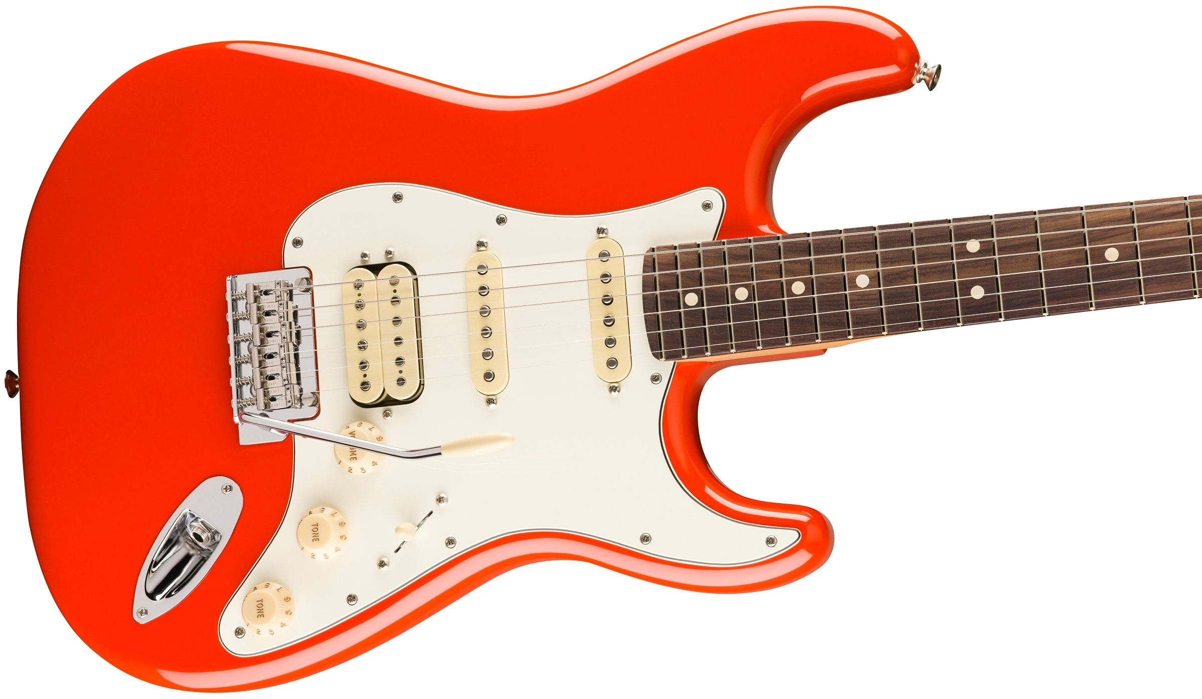 Fender Fender Mexico 電吉他 Player II Stratocaster HSS RW 玫瑰木指板 Coral Red 紅色 第 2 張圖片｜三峽吉他 / Bass