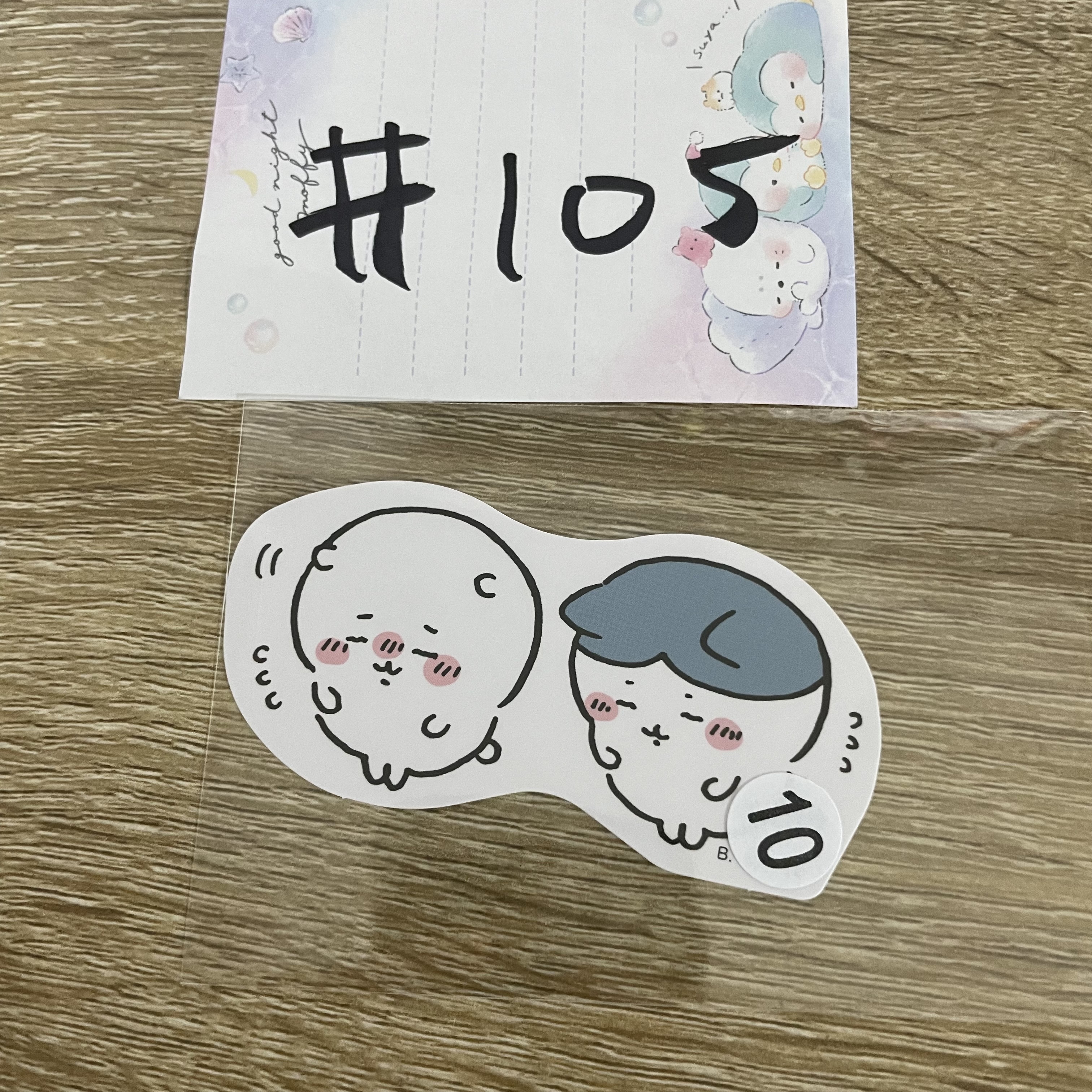 CHIIKAWA     貼紙#105