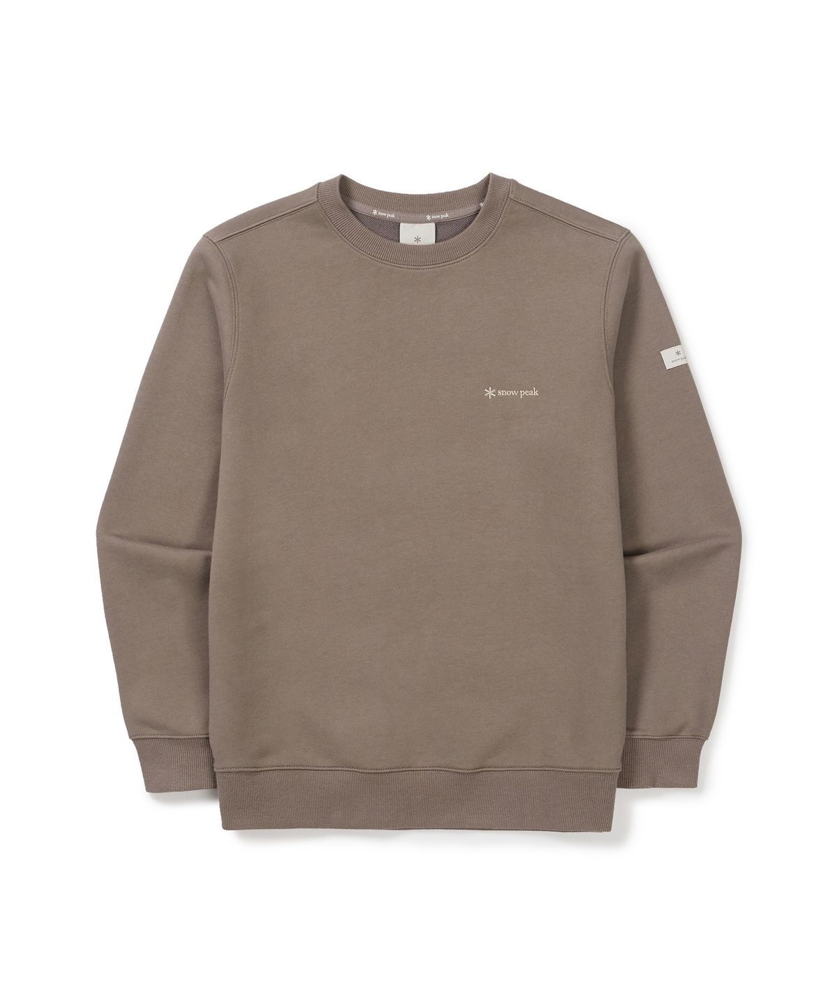 【代購】Snow Peak 雪諾必克 女 Land 臂LOGO 長袖 衛衣 S24FWFHT61