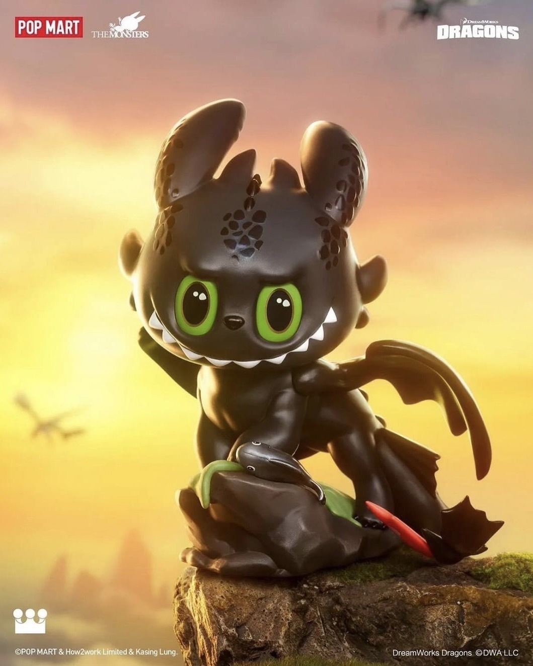 <官方正版授權>THE MONSTERS LABUBU 馴龍高手 公仔 盲盒 泡泡瑪特