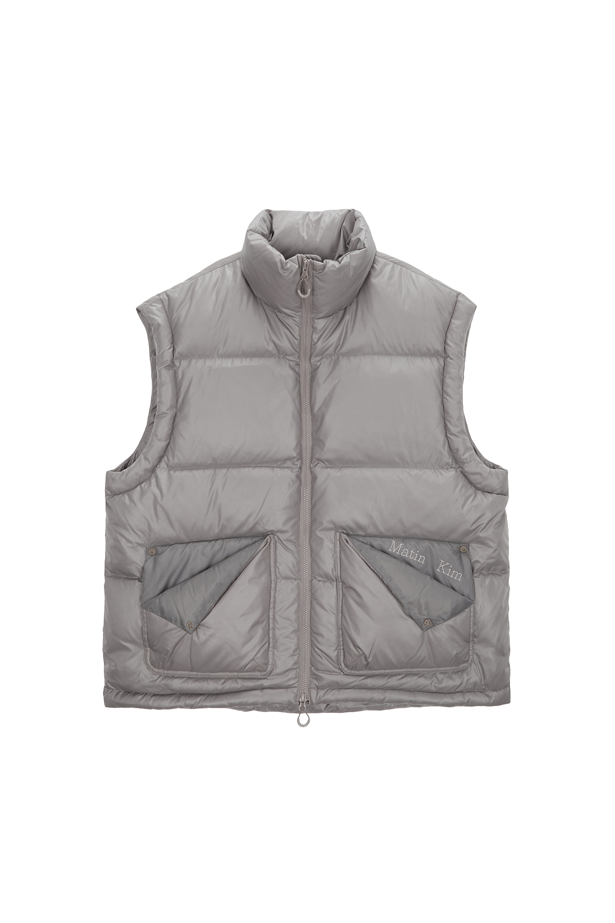 Matin Kim 拼色 80% 鴨絨馬甲（K9 BR357）