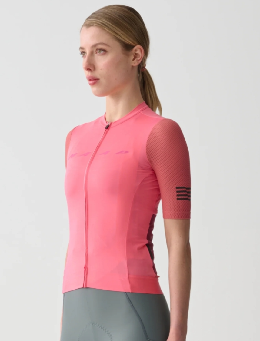 零碼【MAAP】W's Evade Pro Base Jersey 女短車衣 / Epic Pink 桃粉