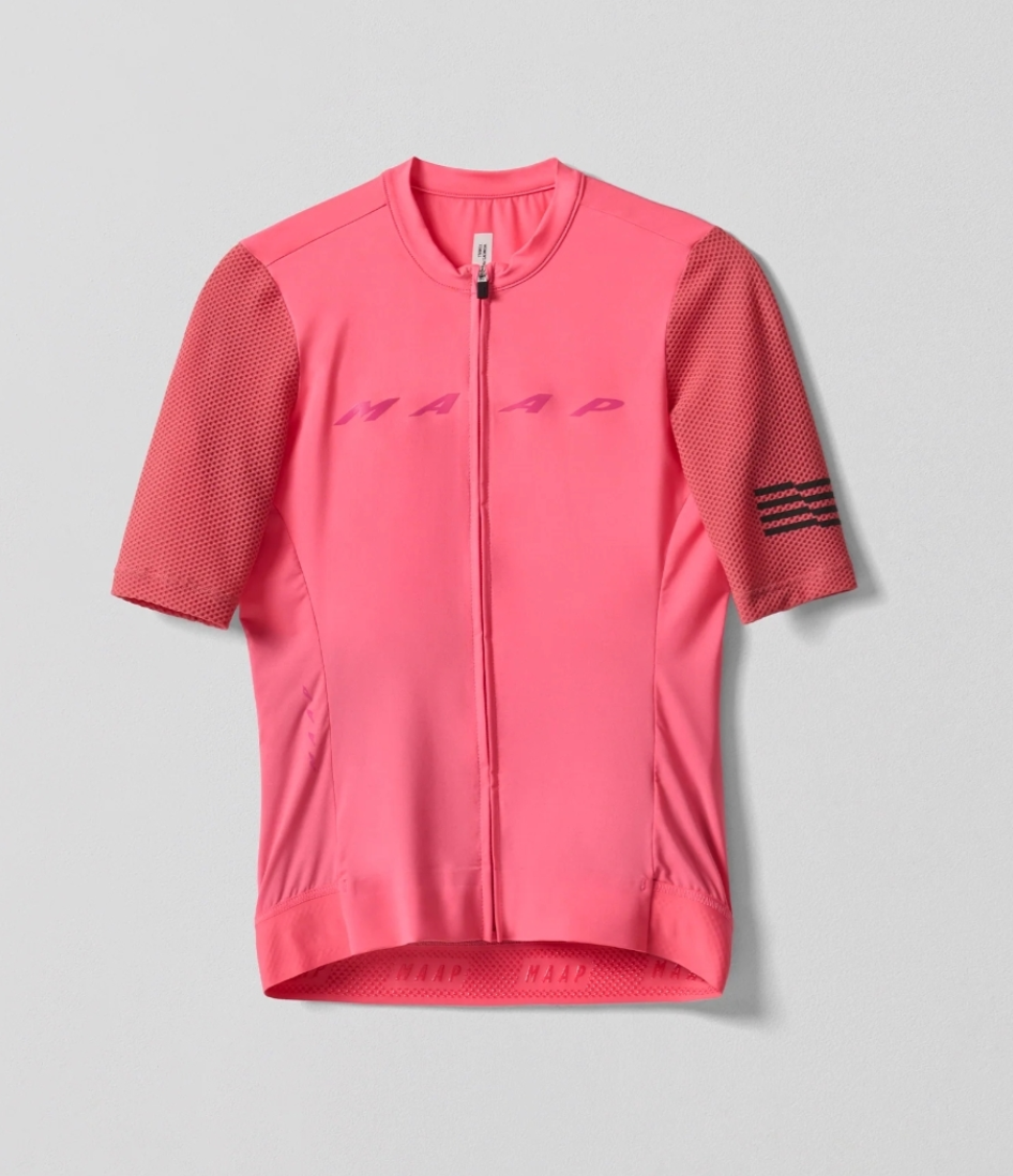 零碼【MAAP】W's Evade Pro Base Jersey 女短車衣 / Epic Pink 桃粉