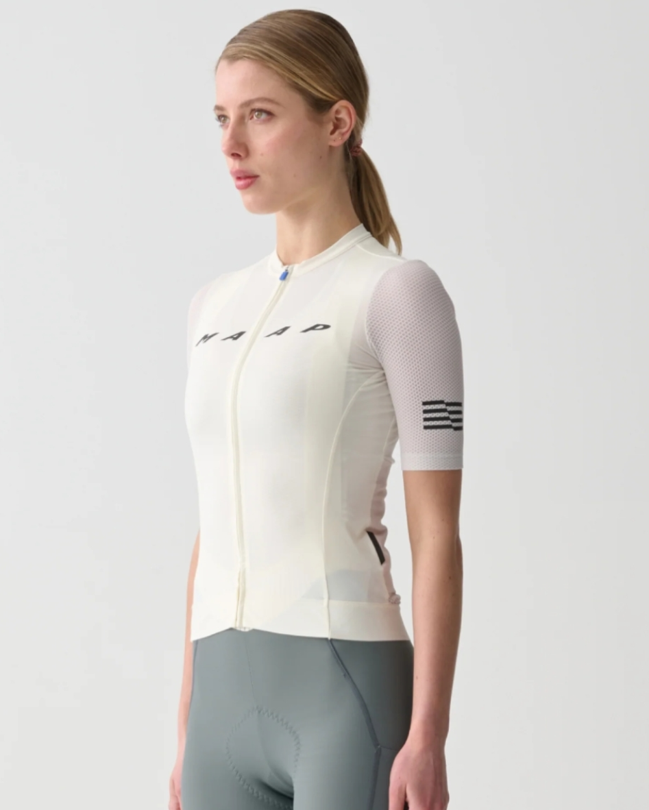 零碼【MAAP】W's Evade Pro Base Jersey 2.0 女短袖車衣 - Chalk