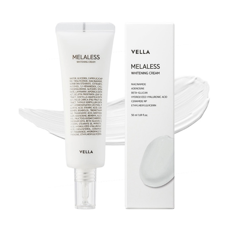 韓國 Vella 亮白霜緊緻抗皺美白霜 Melaless Whitening Cream (50ml) (EXP:2027.02)
