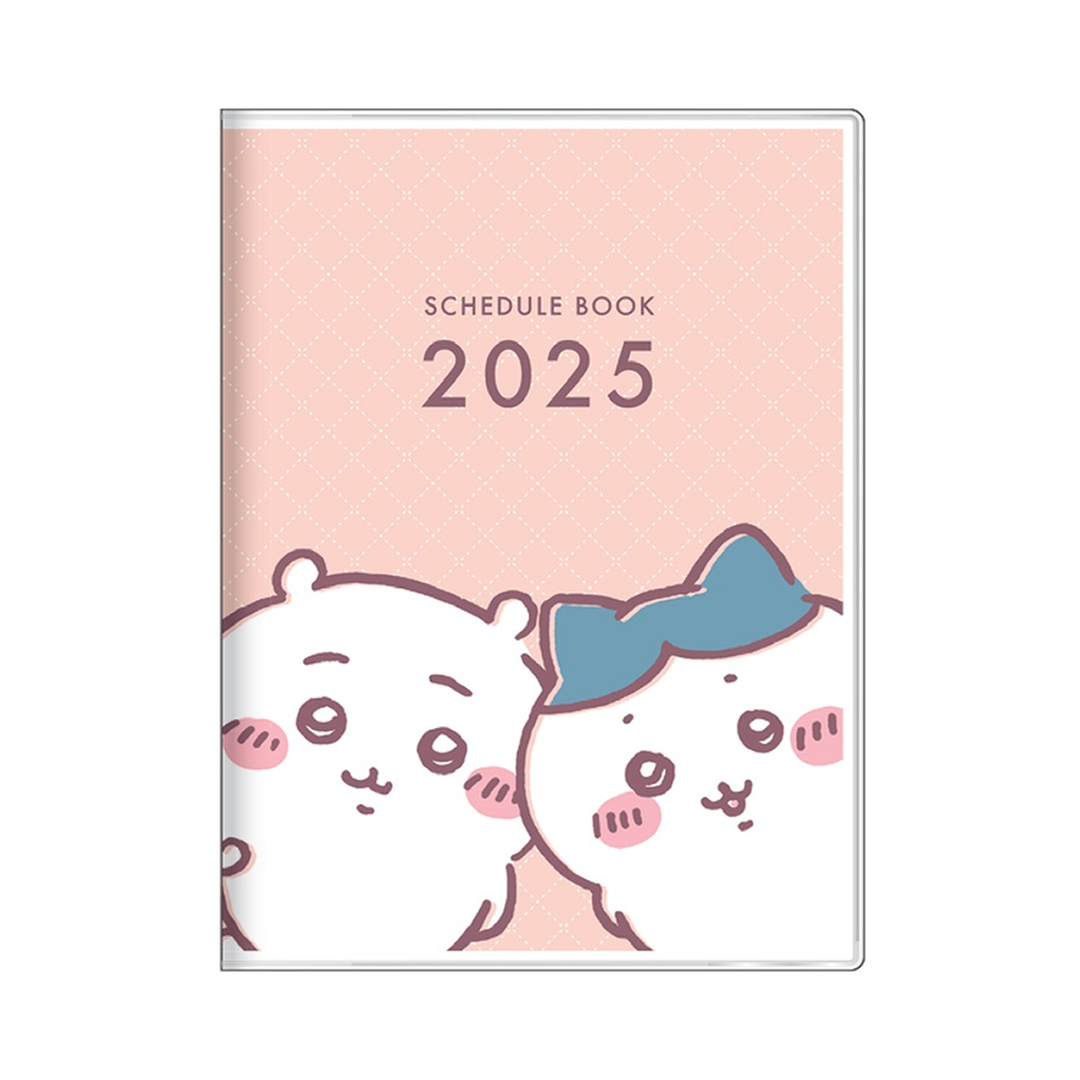 預訂｜Chiikawa 2025 Schedule Book A6 手帳 小可愛 & 八字貓