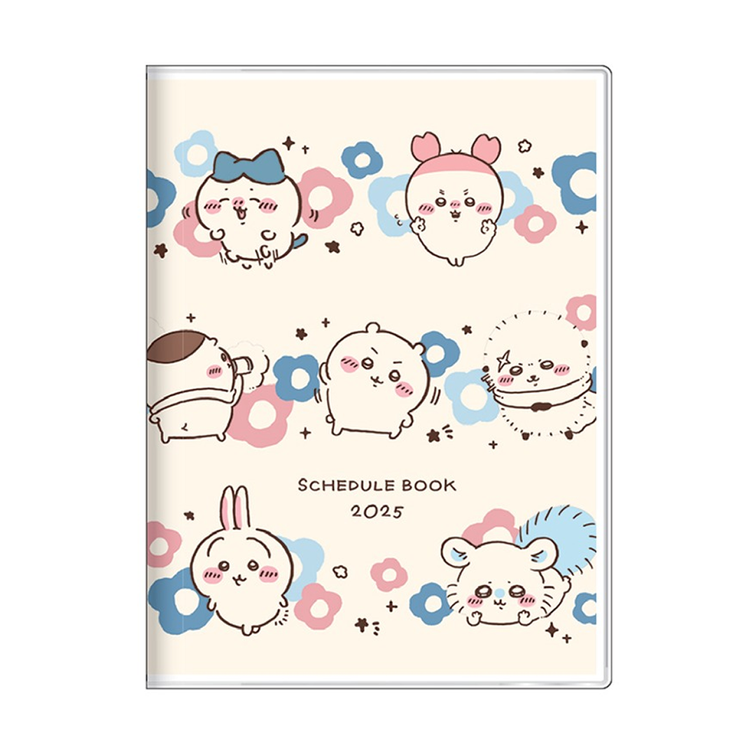 預訂｜Chiikawa 2025 Schedule Book A6 手帳 大家
