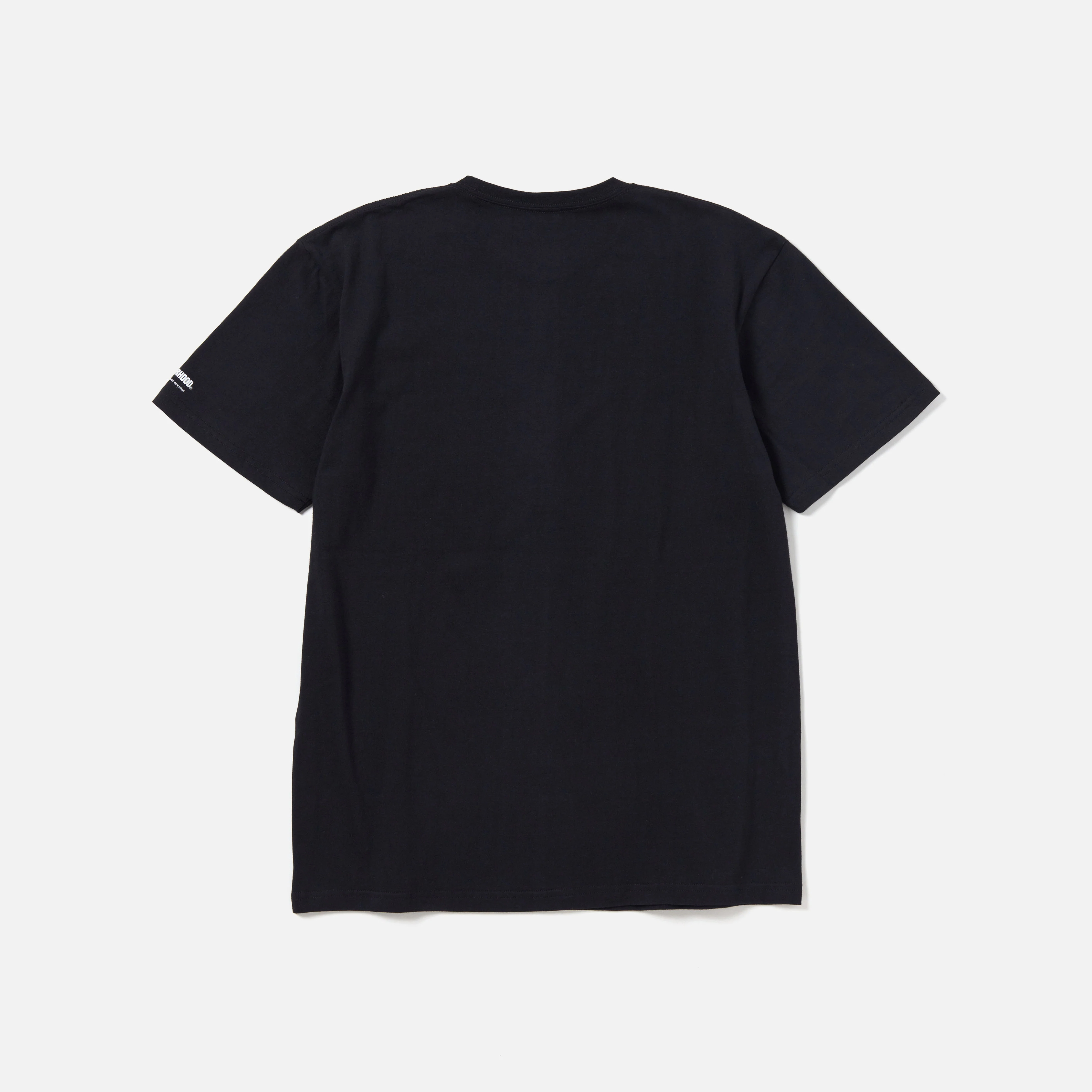 -(B3b03)-NEIGHBORHOOD CLASSIC 2PAC TEE SS 袖標LOGO 純棉素T 2件入 黑/白-242QTNH-UWM01