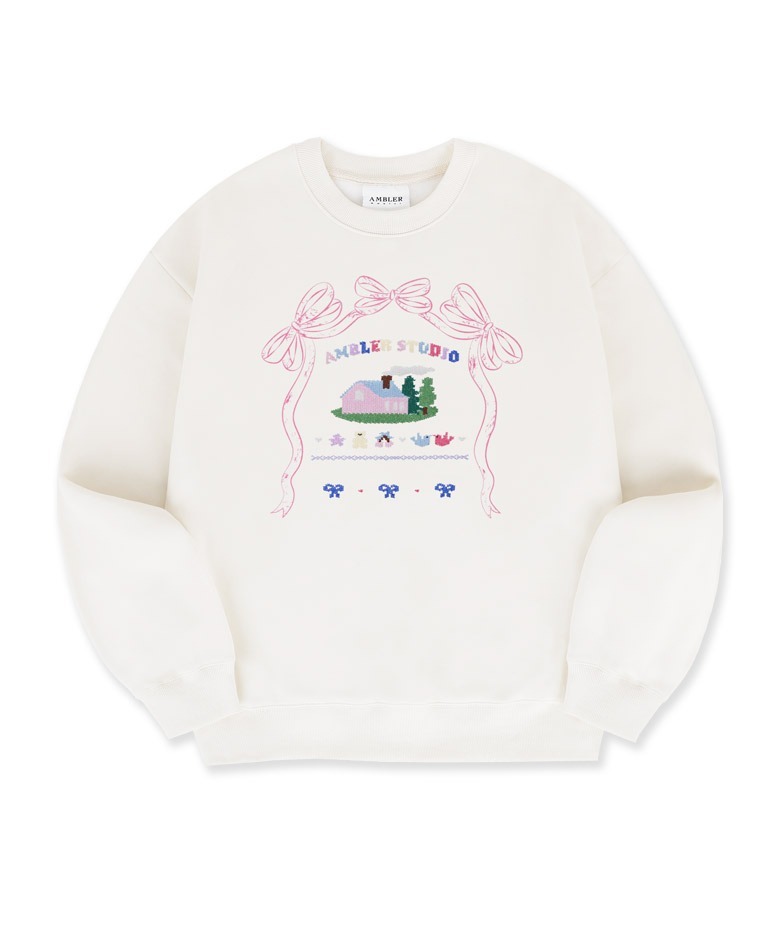 預訂｜AMBLER RIBBON HOUSE Sweatshirt (3 Color)