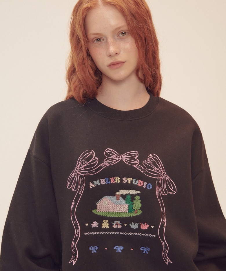 預訂｜AMBLER RIBBON HOUSE Sweatshirt (3 Color)