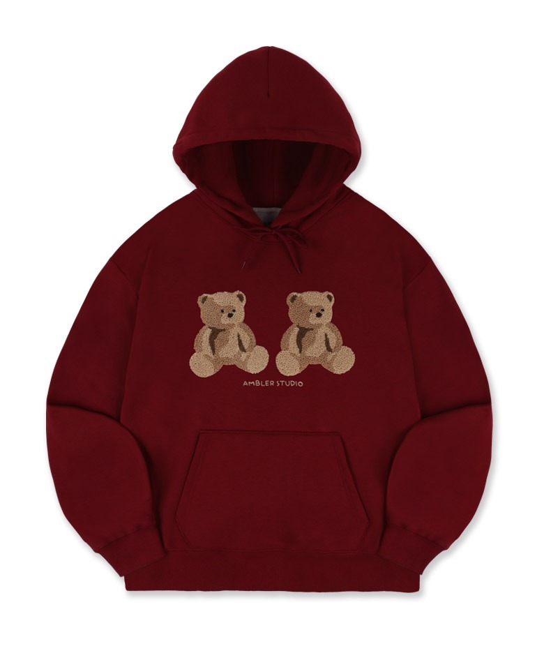 預訂｜AMBLER BIG TWIN BEAR Hoodie (3 Color)