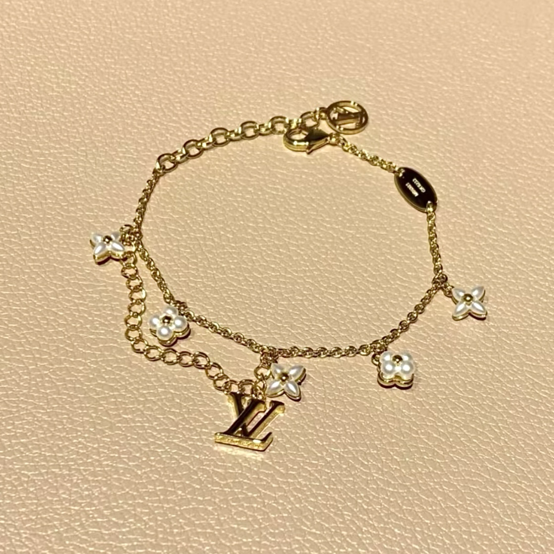 18k珍珠貝小老花”神仙高奢定製金雙層系列