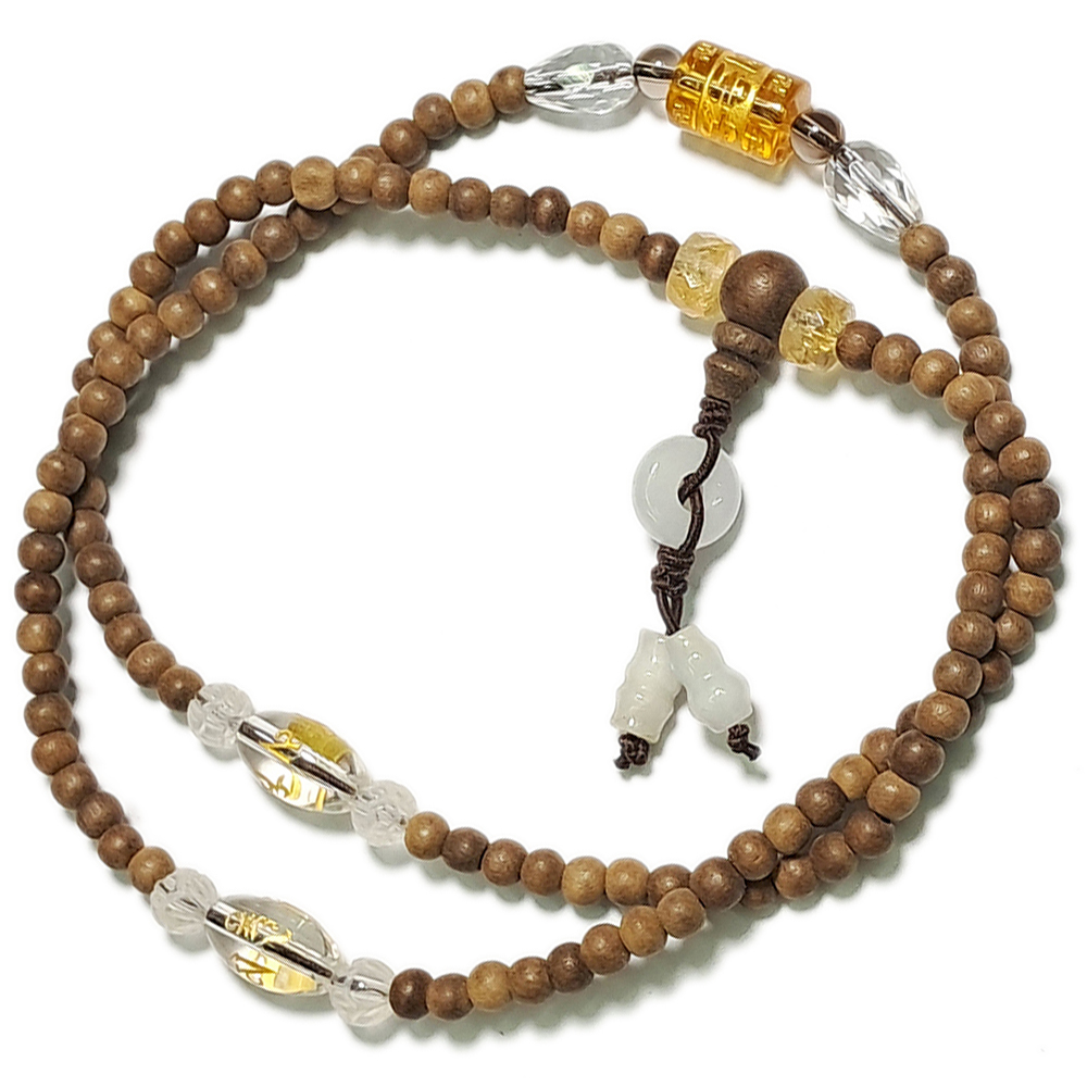 轉經輪&印尼伊利安沉香18念珠4mm【十方】149747