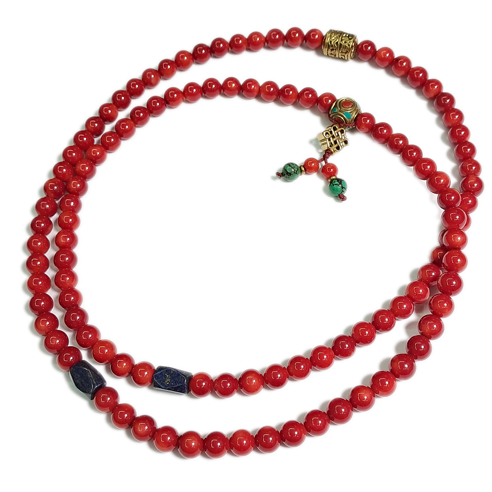 轉經輪+海竹108念珠7mm【十方】142976