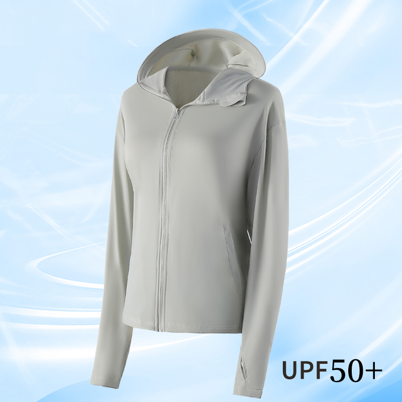 機能防曬涼感衣-百搭基礎款｜灰