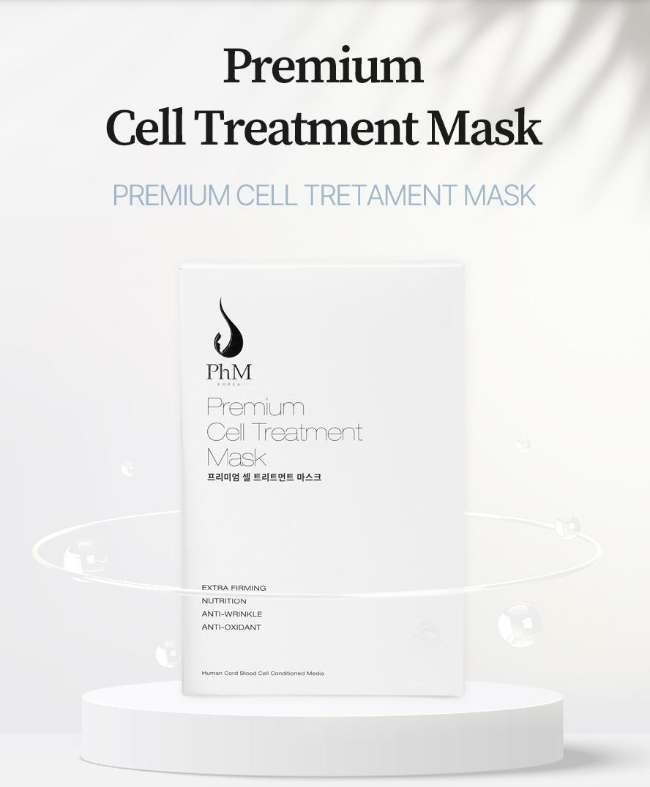【直播】PhM L090502 臍帶血幹細胞培養液NMN面膜 (1盒6片) (買一送一) (另外加送 鑽石精華 30ml)