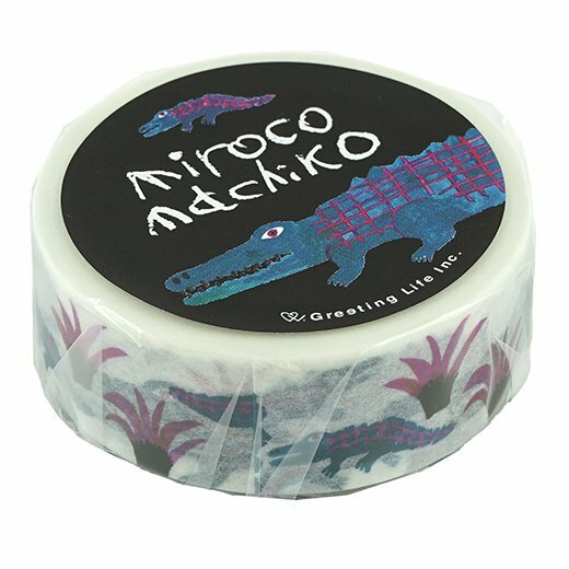 mirocomachiko_鱷魚 和紙膠帶｜日本Greeting Life