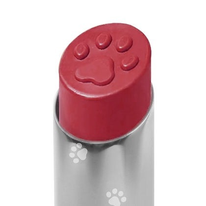 Catiss - 貓掌潤唇膏 - 白貓 (傲嬌紅)