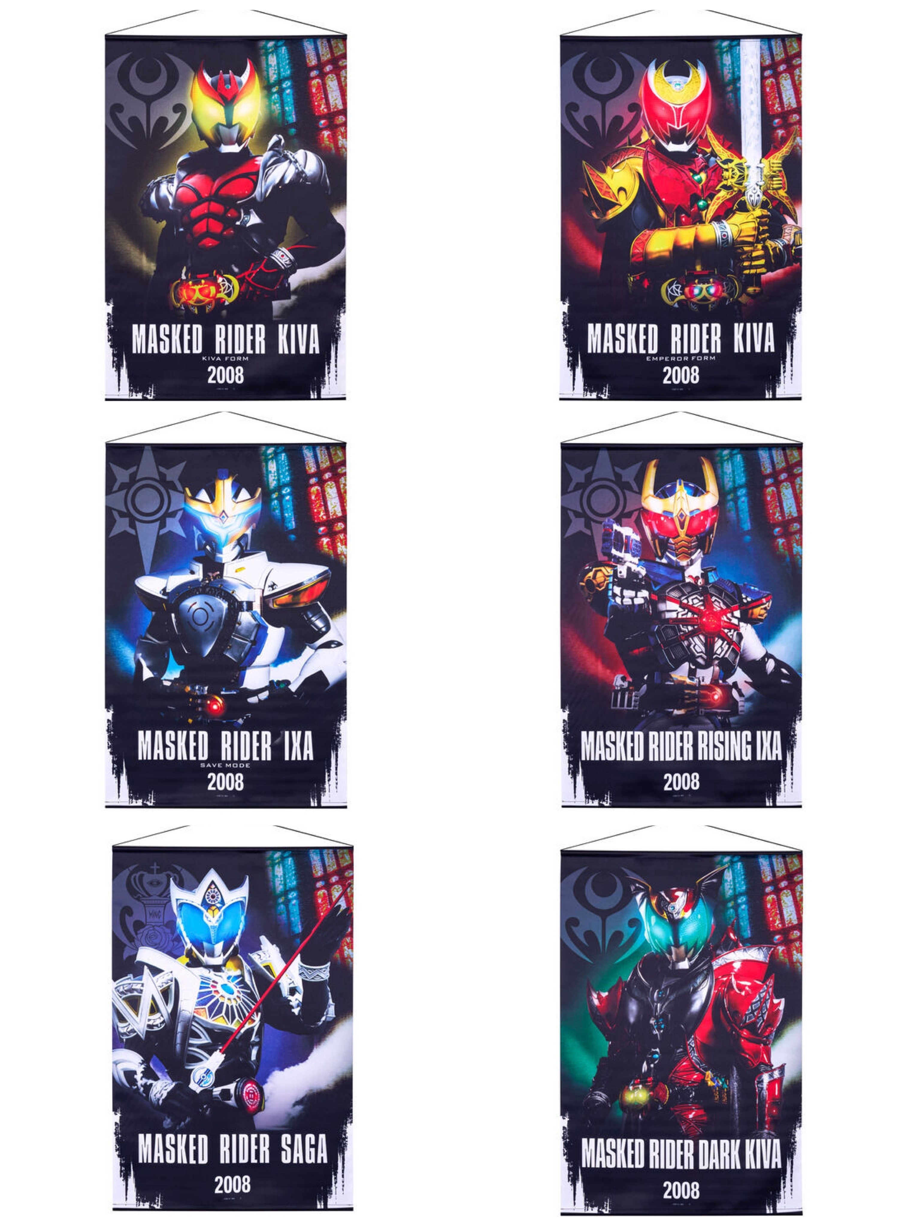 223554 Pbandai 預訂 2025/4月 仮面ライダーキバ B2タペストリー