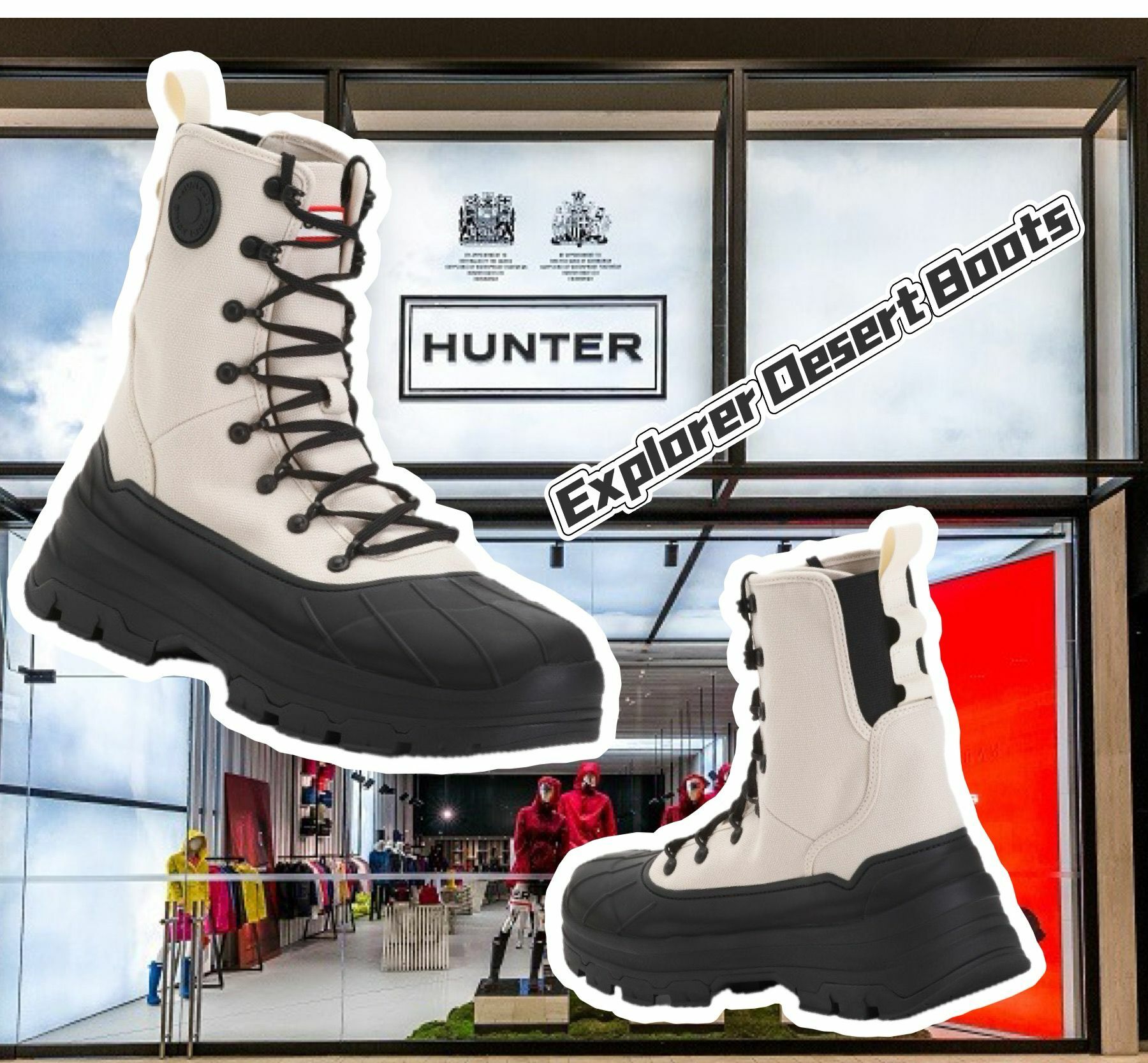 【預購】HUNTER Explorer Desert G090417 女裝靴