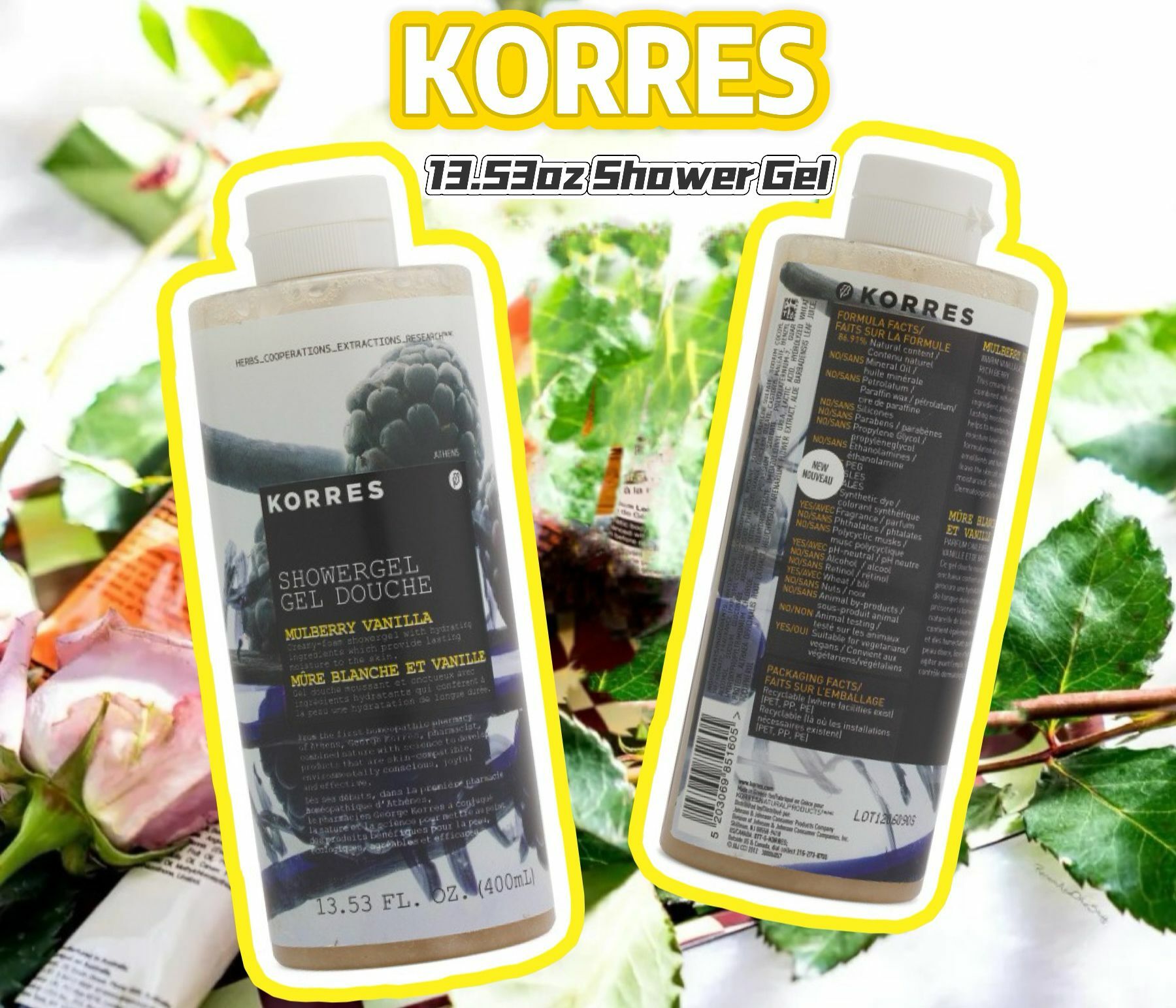 【預購】KORRES G090419 Shower Gel 400ML
