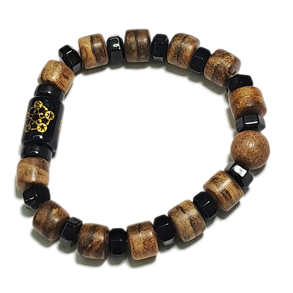 五行&奇楠沉手珠7*9mm【十方】152760