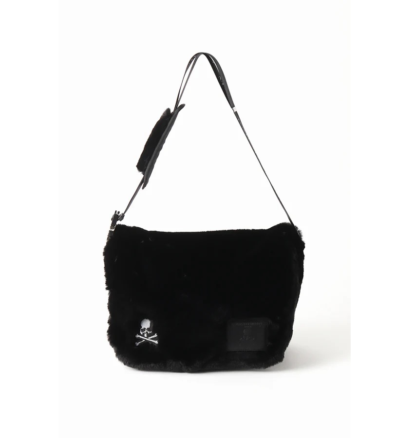 MASTERMIND WORLD 2024 A/W MW ME SS ENGER BAG - BLACK PRE ORDER ITEM (預訂中)