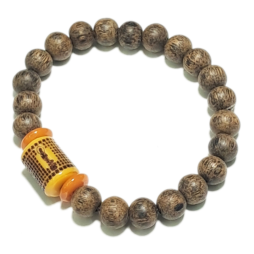 心經(蜜納)+沉香木手珠8mm【十方】135819