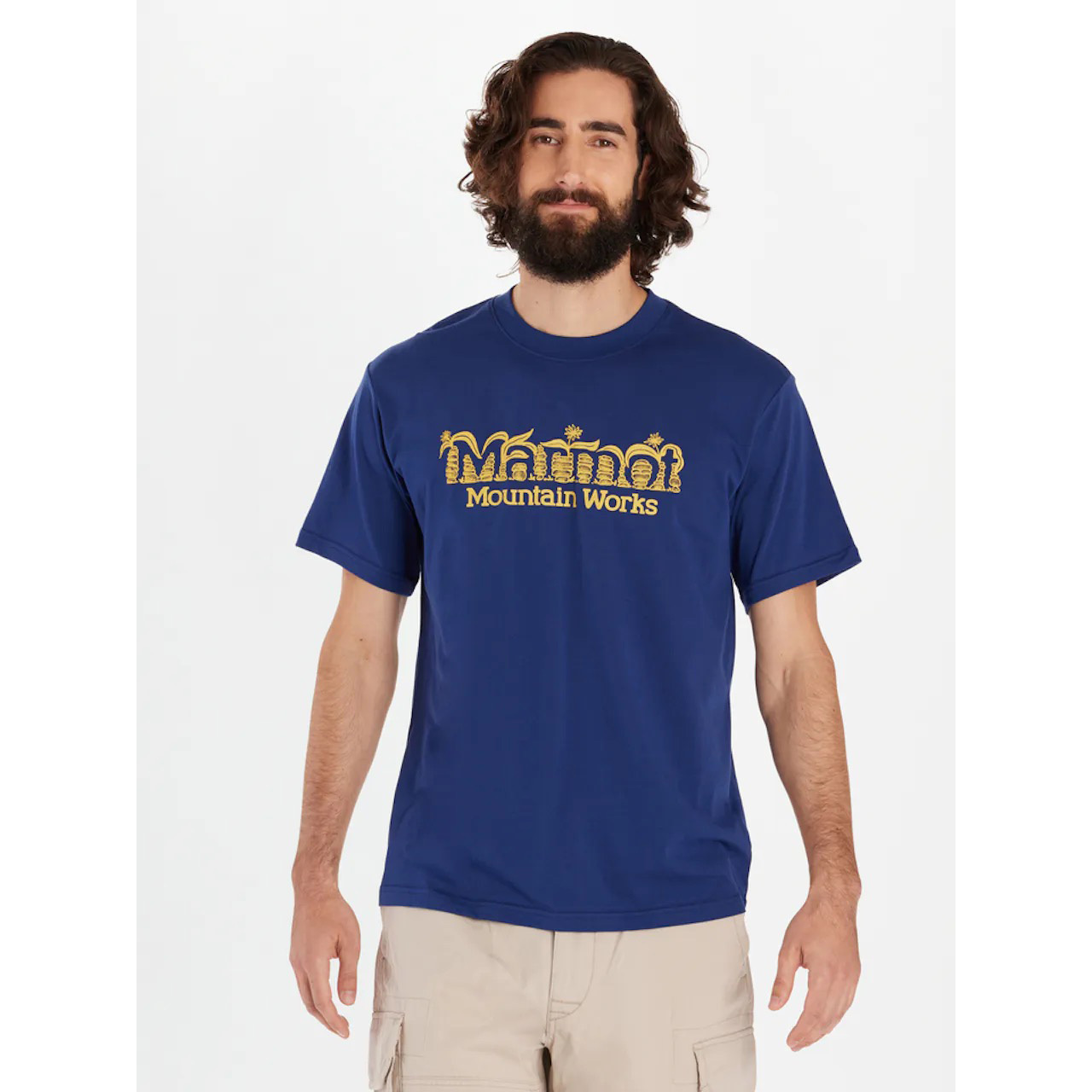 Marmot Men's Carins Short Sleeve Tee 男款快乾短袖LOGO T M15347-23091 Twilight Blue [HappyOutdoor]