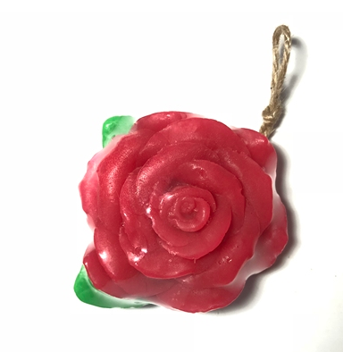 Hotly recommended cute fruit handmade soap (specification: rose [130G])