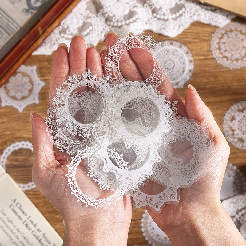 Lace Border Planner Sticker Pack