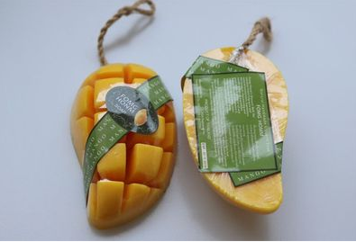 Hot recommended cute fruit handmade soap (specification: mango [100G])