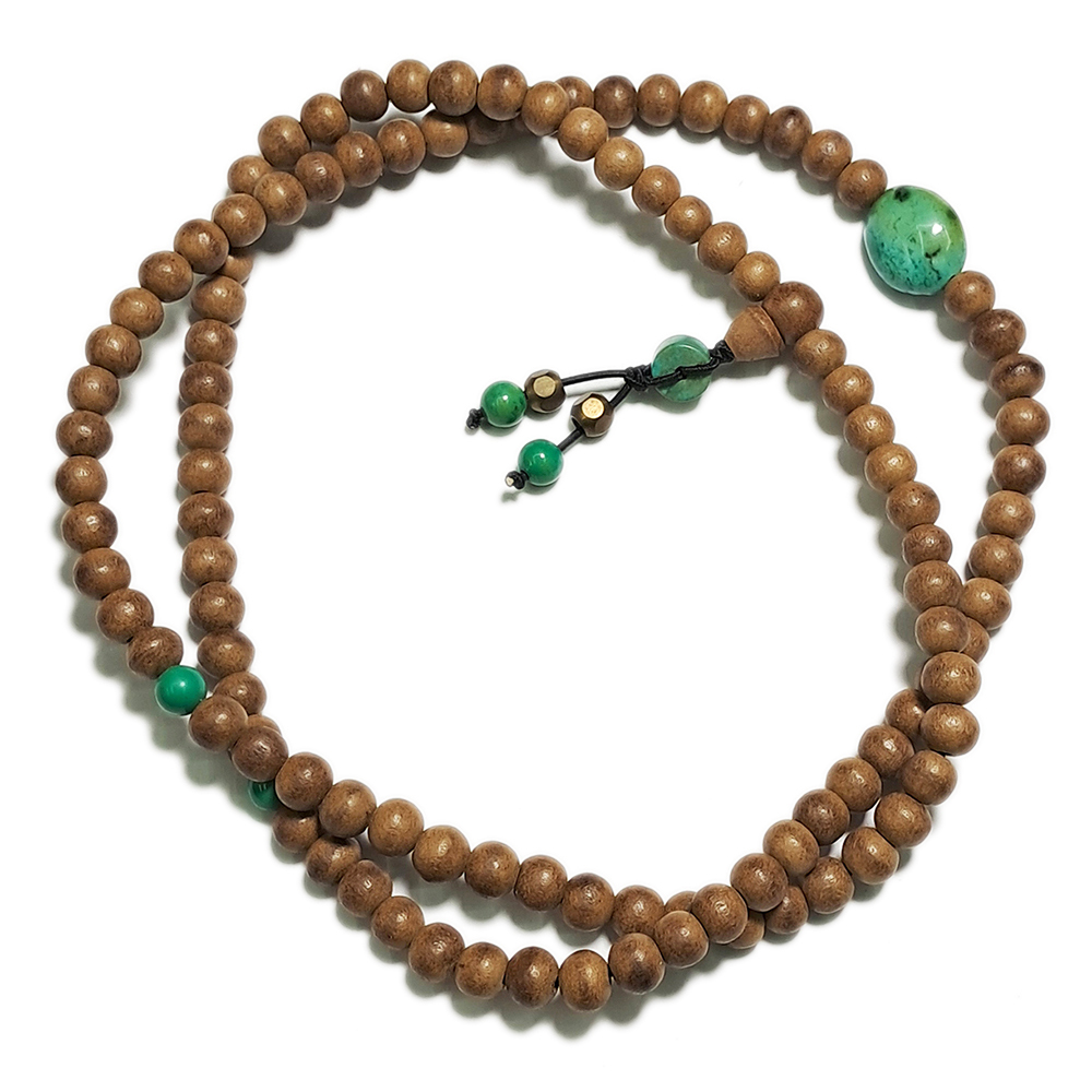 綠松石+印尼伊利安108念珠6mm【十方】136958