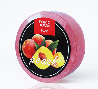 Hotly recommended plant petal essential oil handmade soap (specification: peach [100G])