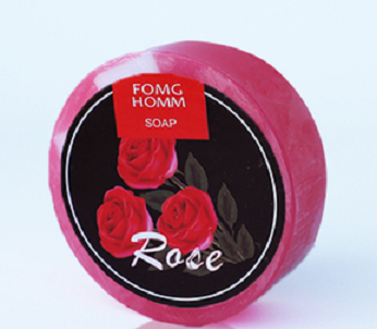 Hotly recommended plant petal essential oil handmade soap (specification: rose [100G])