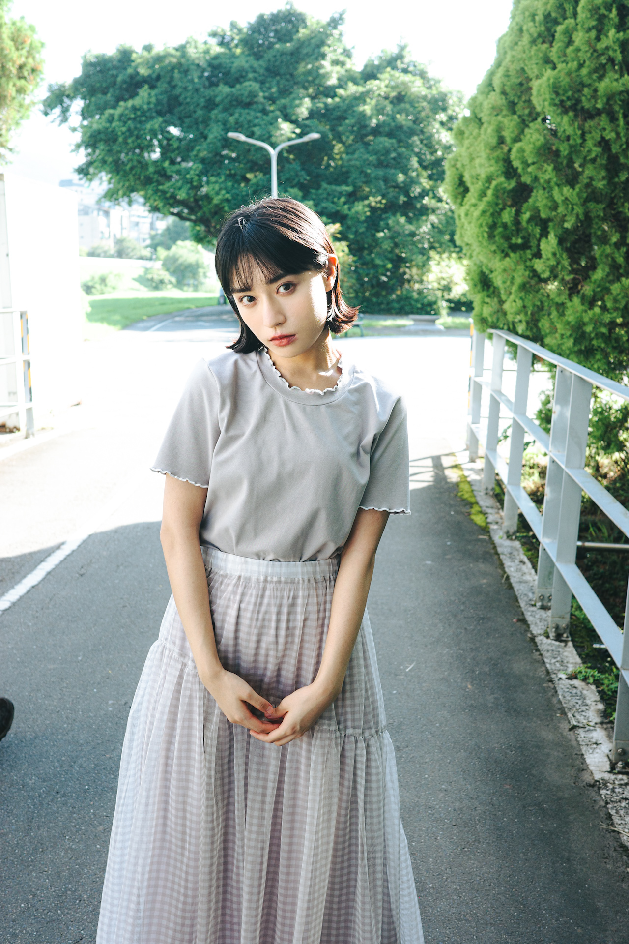 【人氣熱賣！】十一色／柔軟純棉木耳短袖上衣／Soft Cotton Top