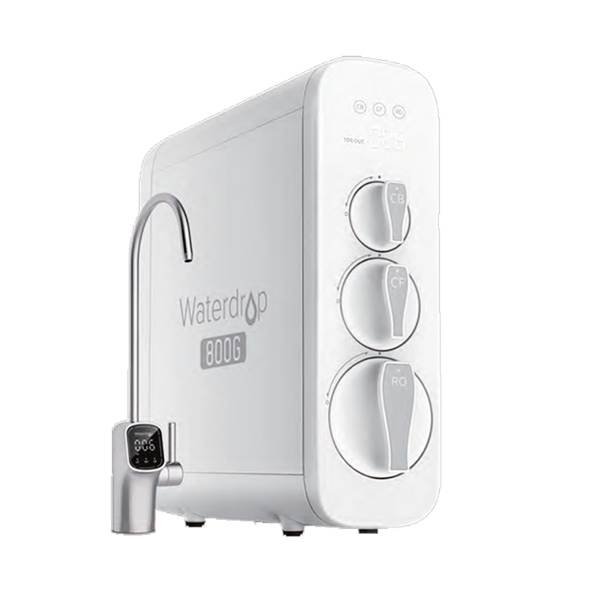 【EVERPURE 愛惠浦】Waterdrop G3P800 廚下直出RO UVC淨水器