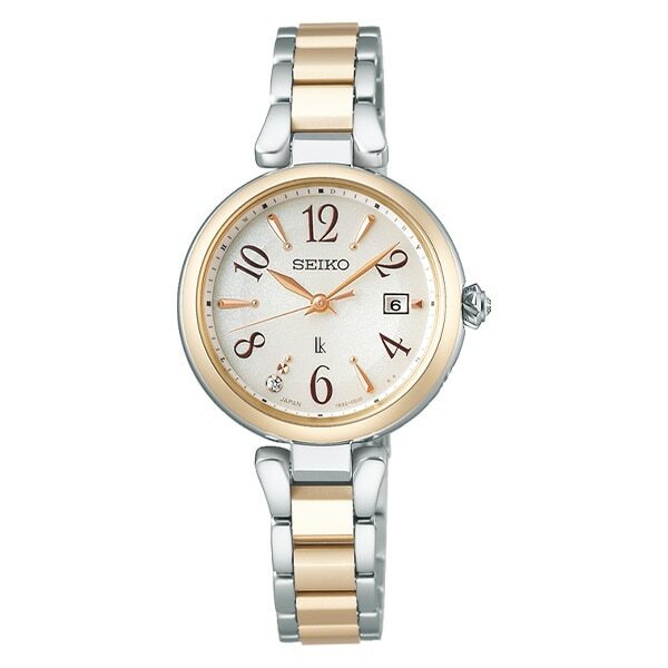 SEIKO LUKIA Grow 2024 AW Recommend Color SSQW086 Women's Silver & Lady Gold Watch 太陽能電波女士手錶