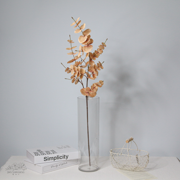 人造葉 千層油加利葉 淺咖