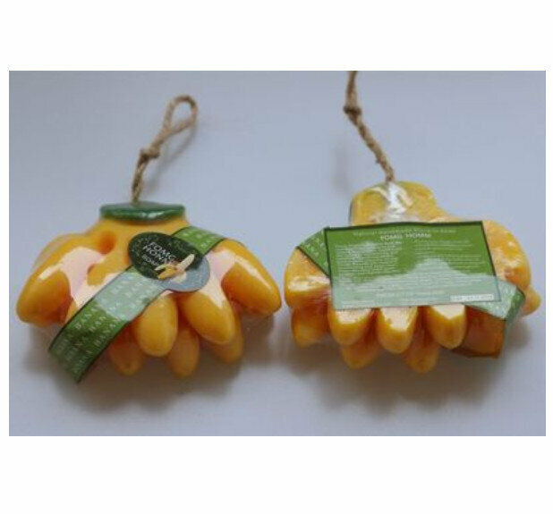 Popular cleansing and skin care handmade soap (banana soap)