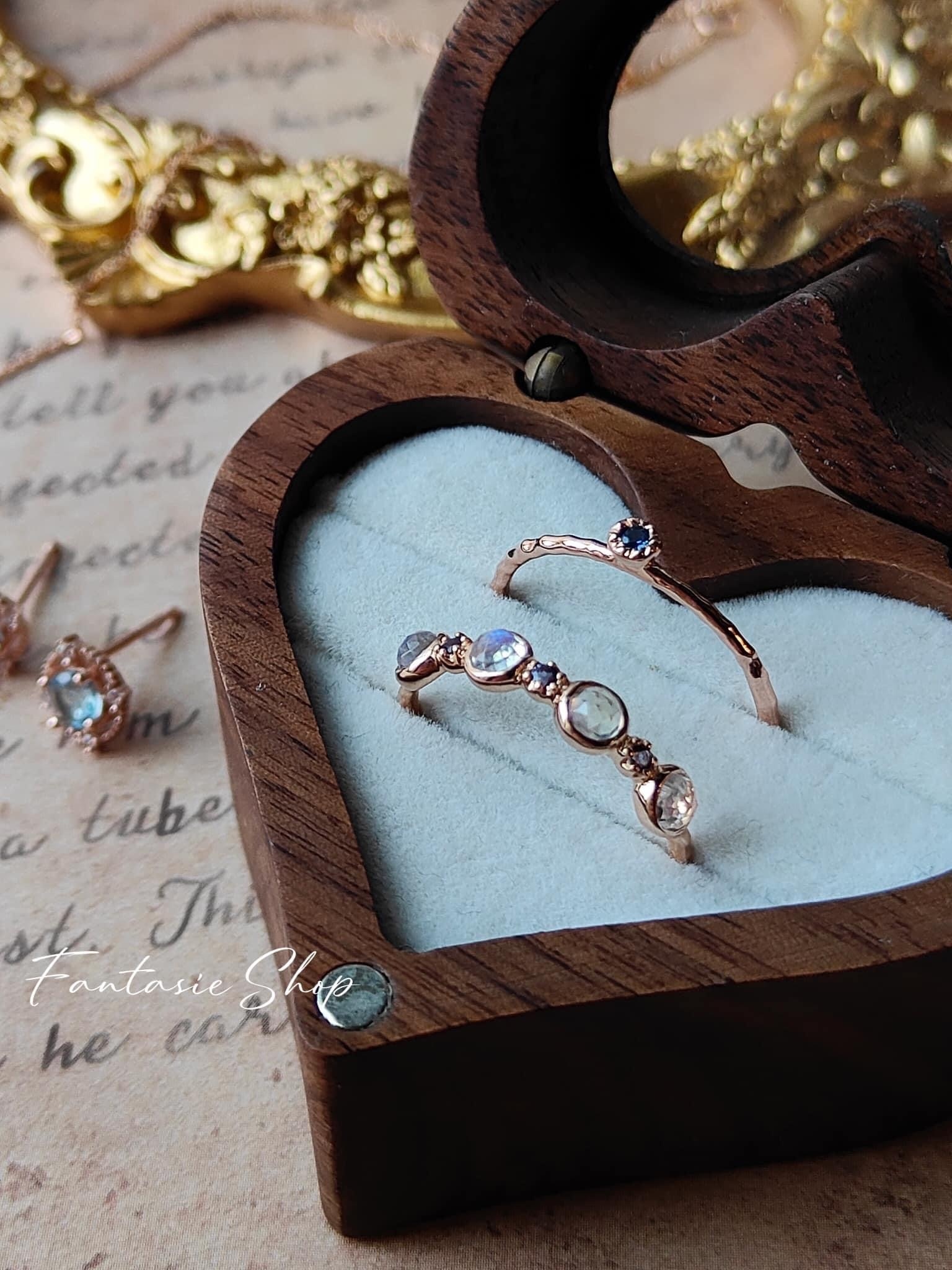 高質感輕珠寶-月光戒指系列